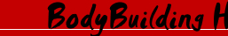 BodyBuilding HomePage