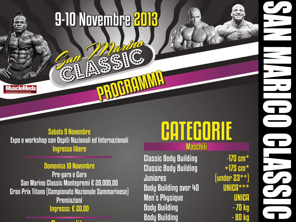 San Marino Classic 2013 IFBB
