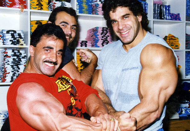 Samir Bannout insieme a Lou Ferrigno