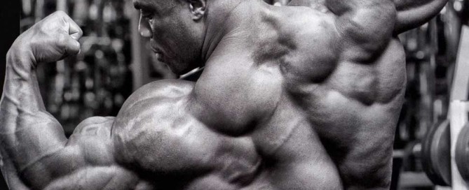 Reclutamento neuromuscolare e ipertrofia, nella foto Phil Heath