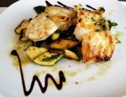 Rana Pescatrice con zucchine